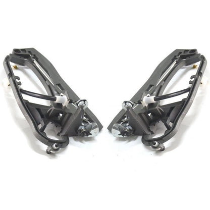 ya 5 8.7 1 Pair Rear Door Handle Carrier for BMW X5 X6 E53 99-06 51228243636 51228243635