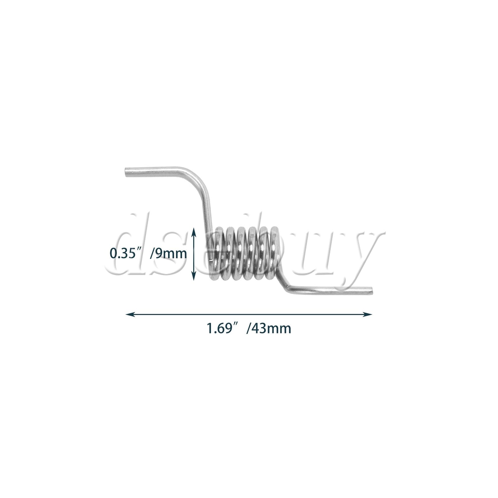 ya 26 2 Pcs MHY62044106 Reigerator Door Spring Replaces 2676261 MHY62044104