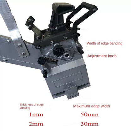 ya 26 MT985 Small Woodworking Portable Curved Line Manual Edge Banding Machine