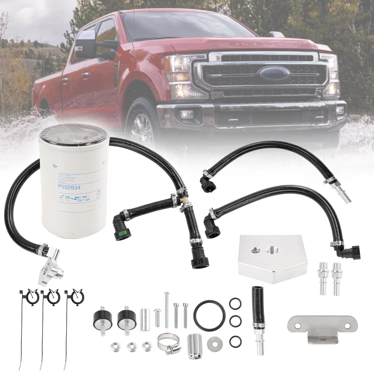 ya 10 5.29 for Ford 6.7L 2011+ Gen2.1 CP4.2 Disaster Prevention Bypass Kit SET