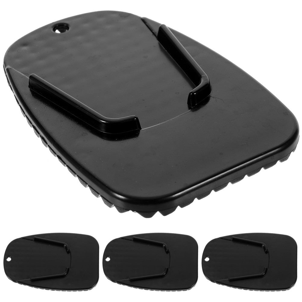 ya 4 6.17 5pcs Motorcycle Side Stand Pads Black ABS Kickstand Pad for Dirt Bikes