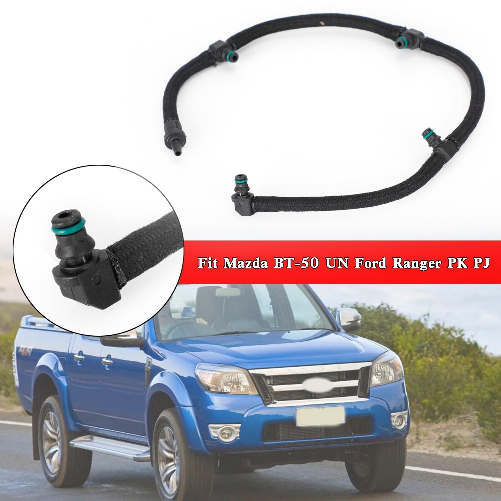 ya 1 8.5.1 Fuel Injector Return Hose WE011349Y for Mazda BT-50 UN for Ranger PK PJ