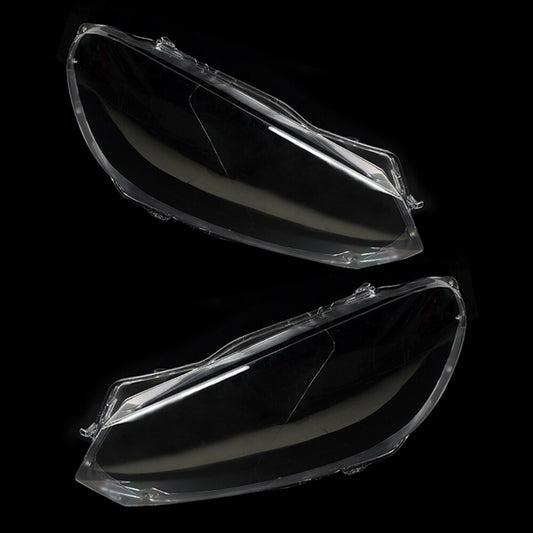 ya 13 5.27.2 Pair Headlight Lens Clear Lenses Cover Plastic for VW for Golf 6 MK6 2010-2014