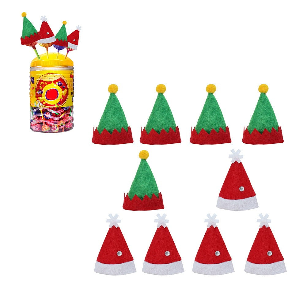 ya 25 10 Pcs Creative Hats Non Woven Fabric Candy Caps Decoration