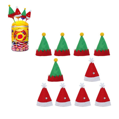 ya 25 10 Pcs Creative Hats Non Woven Fabric Candy Caps Decoration