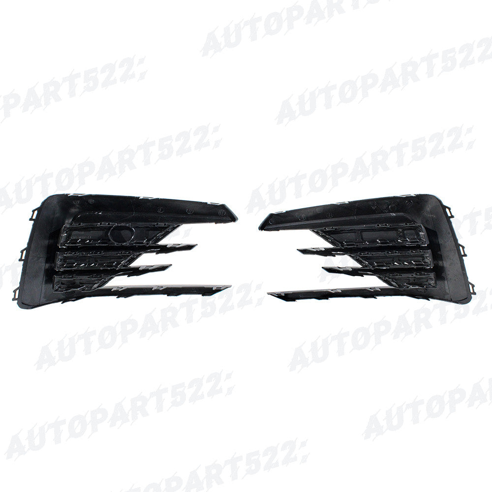 ya 3 6.23 Pair Front Bumper Fog Light Cover Grille For 2016-2018 2019 for VW for Passat R-LINE