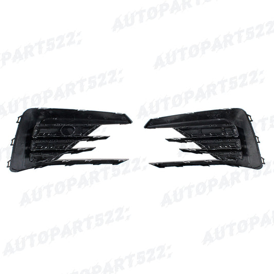 ya 3 6.23 Pair Front Bumper Fog Light Cover Grille For 2016-2018 2019 for VW for Passat R-LINE