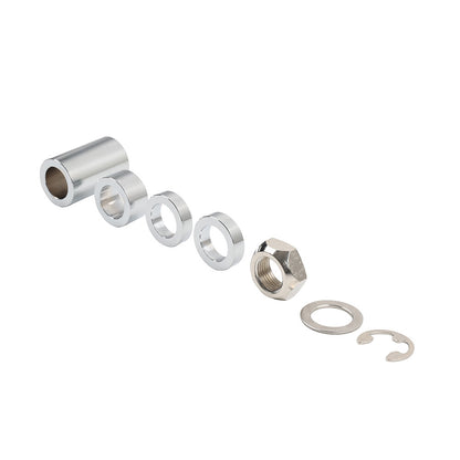 ya 5 8.7 Motorcycle Rear Axle Nut Spacer Kit for Harley Softail FLST FSXT 2008+