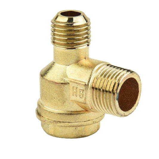 ya 14 Hot Sale Valve Gold 2 Port Connector Tool For Air Compressor Male Thread