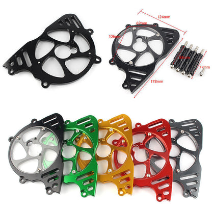 ya 5 8.7 for Kawasaki Z1000 2010-2017 2011 2012 Front Sprocket Chain Cover Guard Aluminum