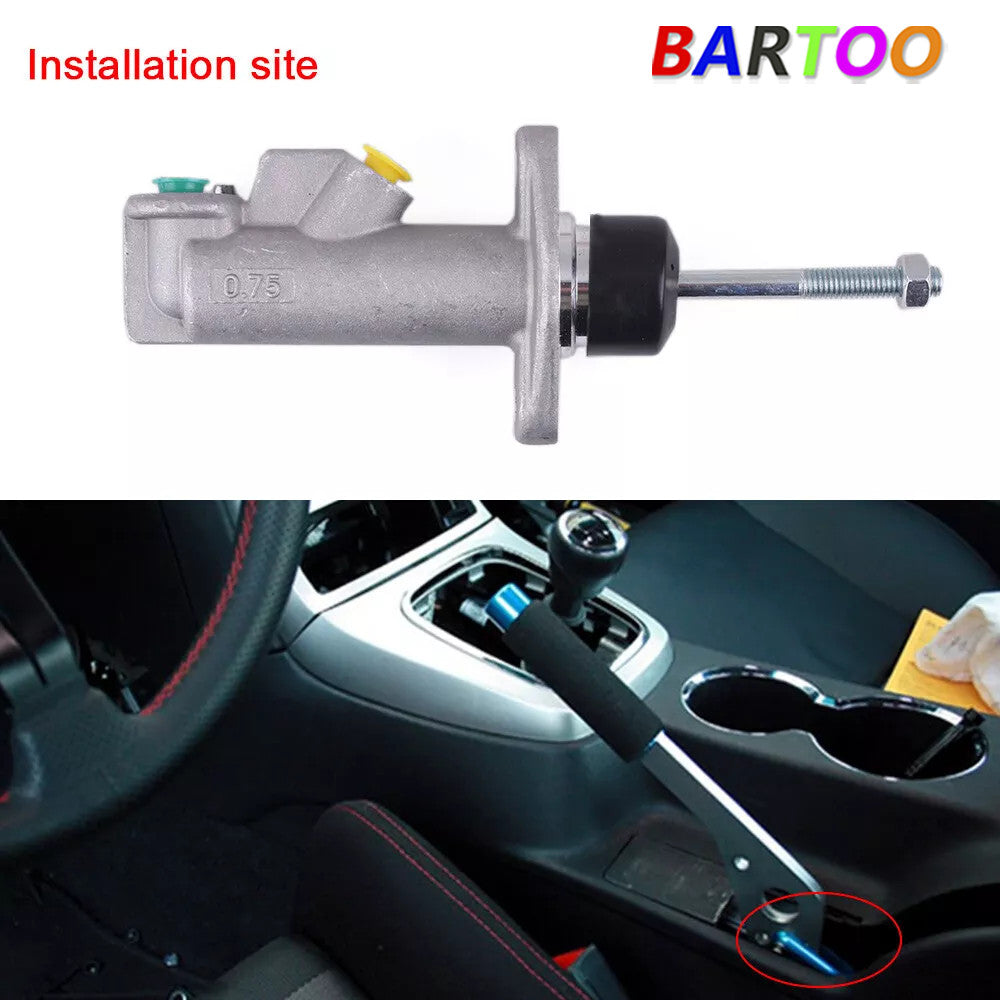 ya 7 6.10.2 Racing Brake Clutch Master Cylinder 0.75 Bore Thread Hydraulic Handbrake Pump