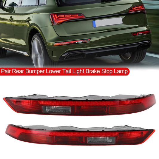 ya 1 8.5.1 Pair Rear Bumper Lower Tail Light Brake Stop Lamp for Audi Q5 18-2021 US Ver. SG