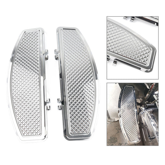 ya 11 6.8 Diamond Driver Floorboard Foot Board for Harley Touring 1986+ Dyna Softail