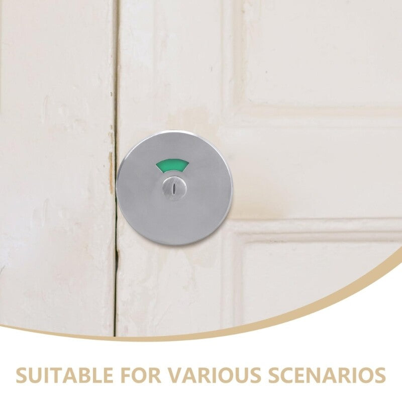 ya 14 Versatile Bathroom Door Lock Featuring Privacy Indicator Designs Simple to Use