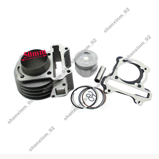 ya 1 7.3 100cc Big Bore 50mm Cylinder Kit For 139QMB GY6 50cc 80cc Moped Scooter Quad ATV