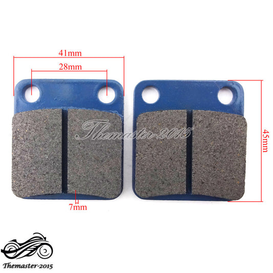ya 1 7.8 Rear Brake Pads AMERICAN SPORTWORKS GO KART 7150 CARBIDE QUANTUM 150 LM200 UTV