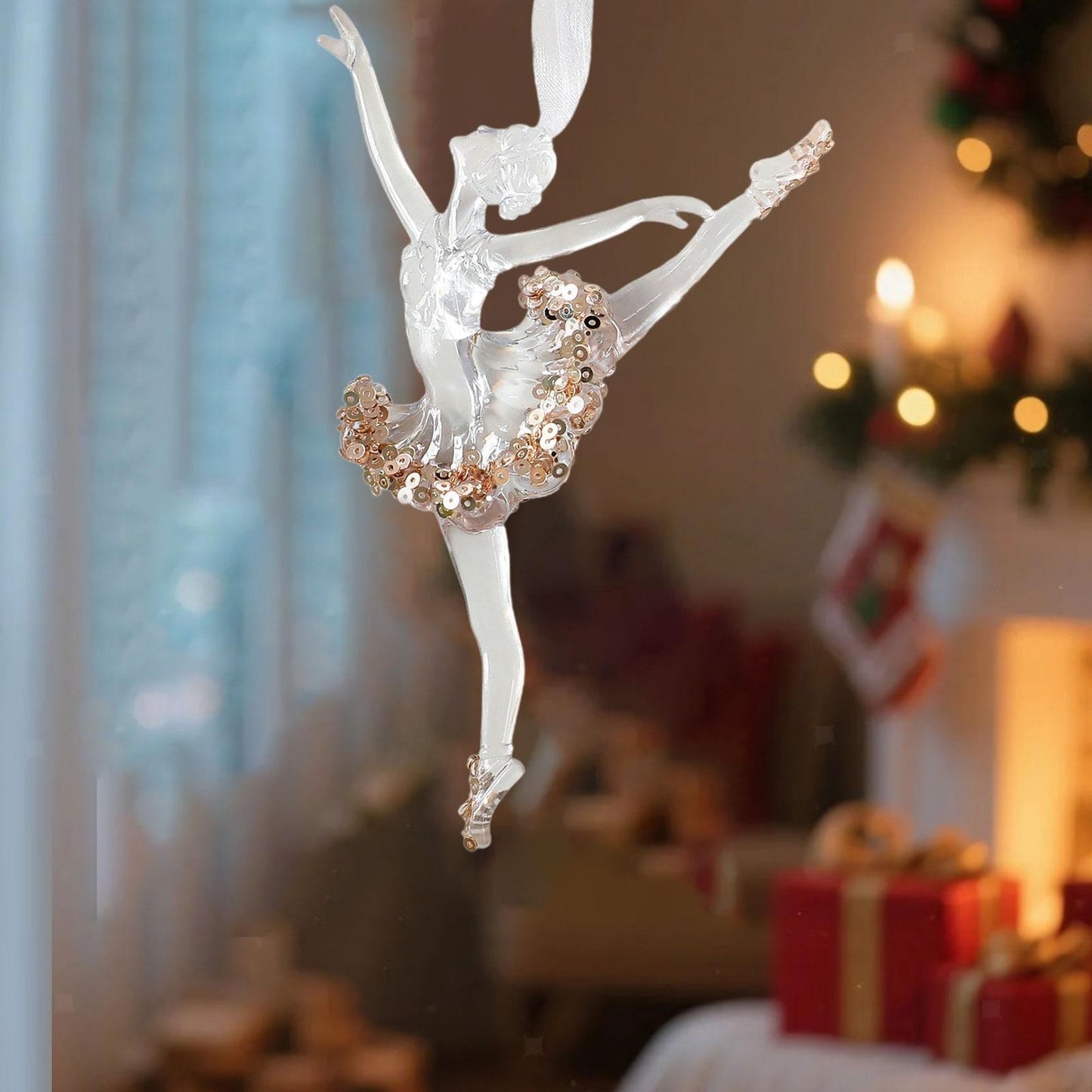 ya 25 Hanging Balleri Decoration Clear for Birthday Indoor