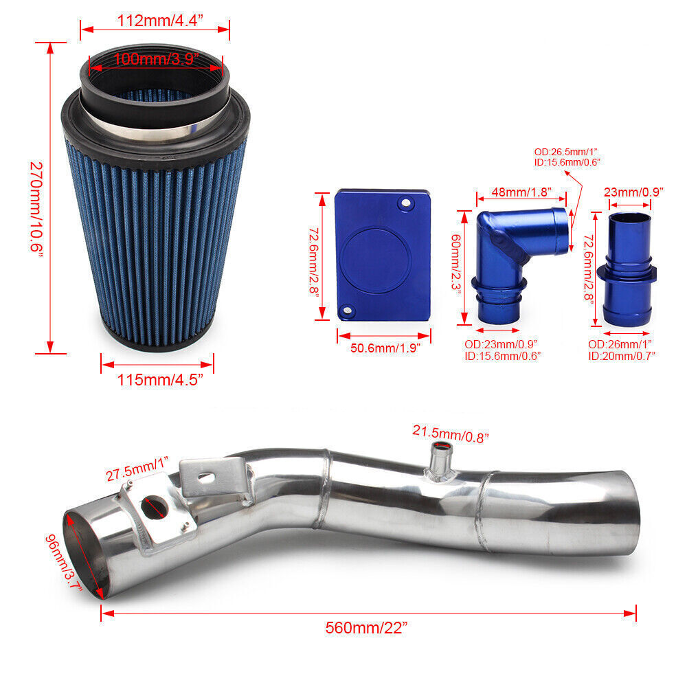 ya 5 8.7 Cold Air Intake Kit For 03-07 for Ford 6.0L Diesel F250 F350 F450 F550