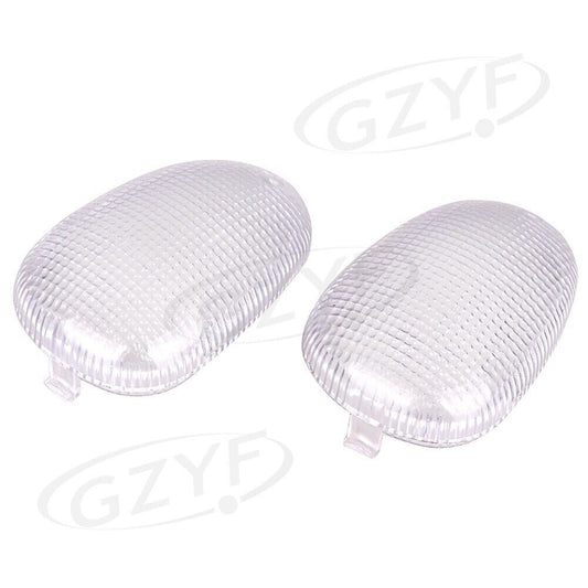 ya 1 7.2 2X Motorcycle Clear Turn Signals Lamp Lens Cover Fit APRILIA MILLE TUONO 2001-04