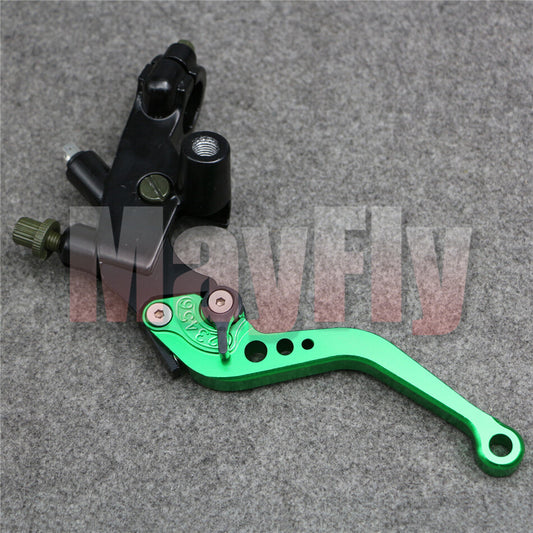 ya 8 5.26 CNC Motorcycle 7/8 Universal Brake Clutch Master Cylinder Reservoir Levers Set