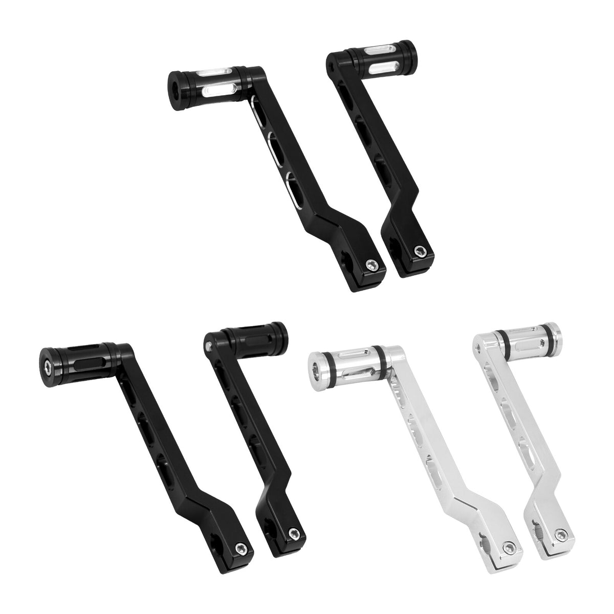 ya 5 8.7 Shifter Peg w/ Heel Toe Shift Lever for Harley Electra Road Glide Softail 86+