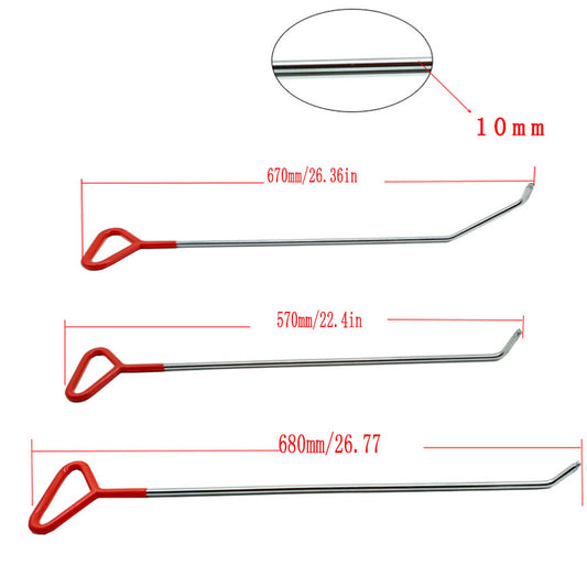 ya 1 6.30 Paintless Dent Repair Rod Kits Auto Body Dent Removal Tools Pullout Tool
