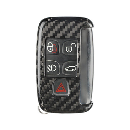 ya 5 8.7 for Land Rover for Range for Rover Discovery Carbon Fiber Black Remote Key Shell Cover