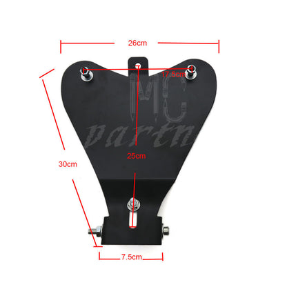 ya 5 8.7 Motorcycle Solo for Seat Baseplate Springs Bracket for Harley Sportster XL883 XL1200