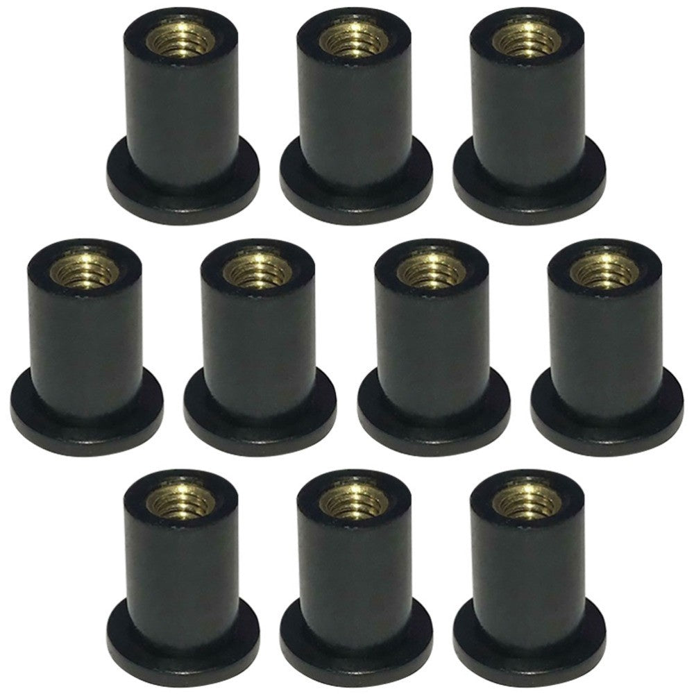 ya 4 6.21 10 Pcs M4 Nut Child Motorcycle Windscreen Fastener for Windshield