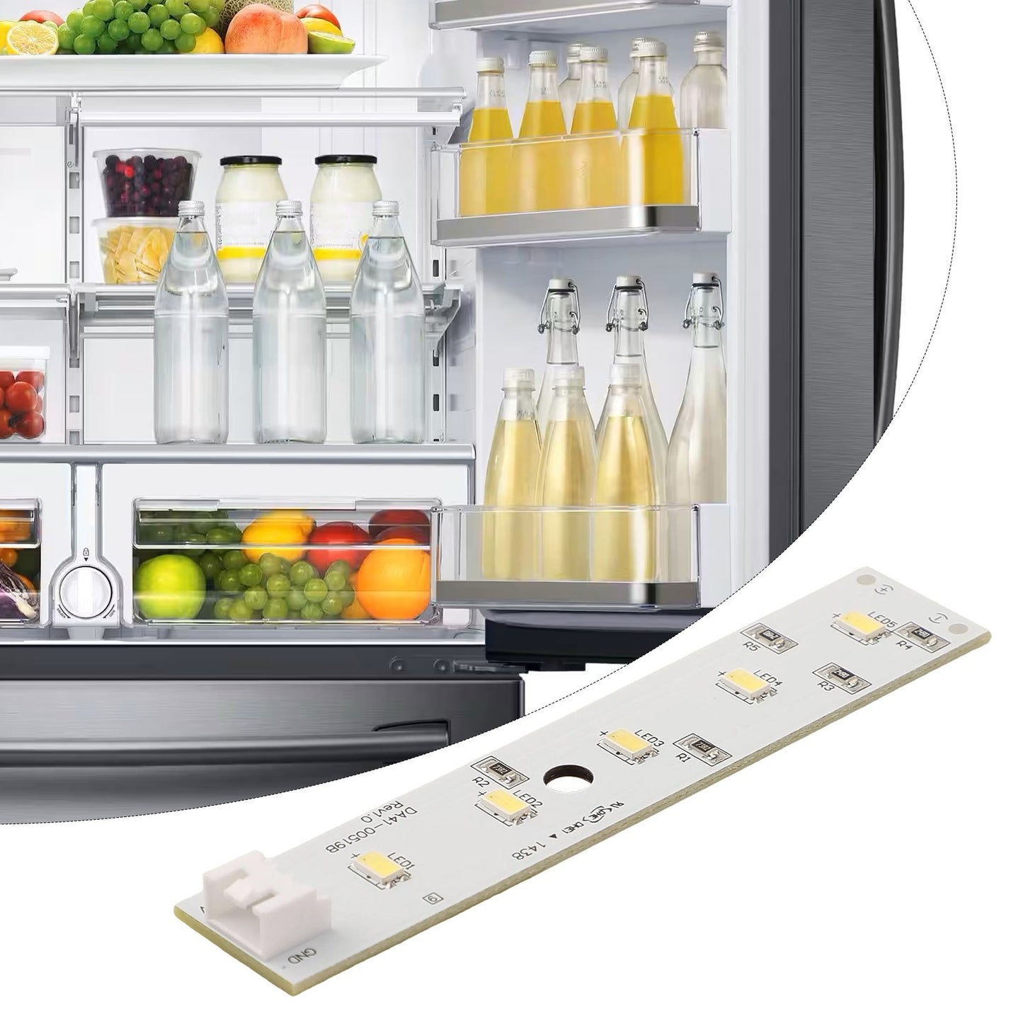 ya 26 12V Light Bar For Reigerator Model DA4100519B