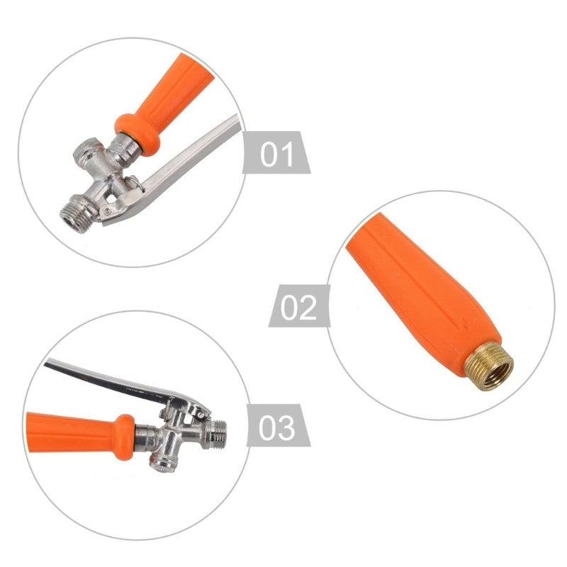 ya 17 Corrosions Resistant Stainless Steel Sprayer With Ergonomic Grip Design For Home
