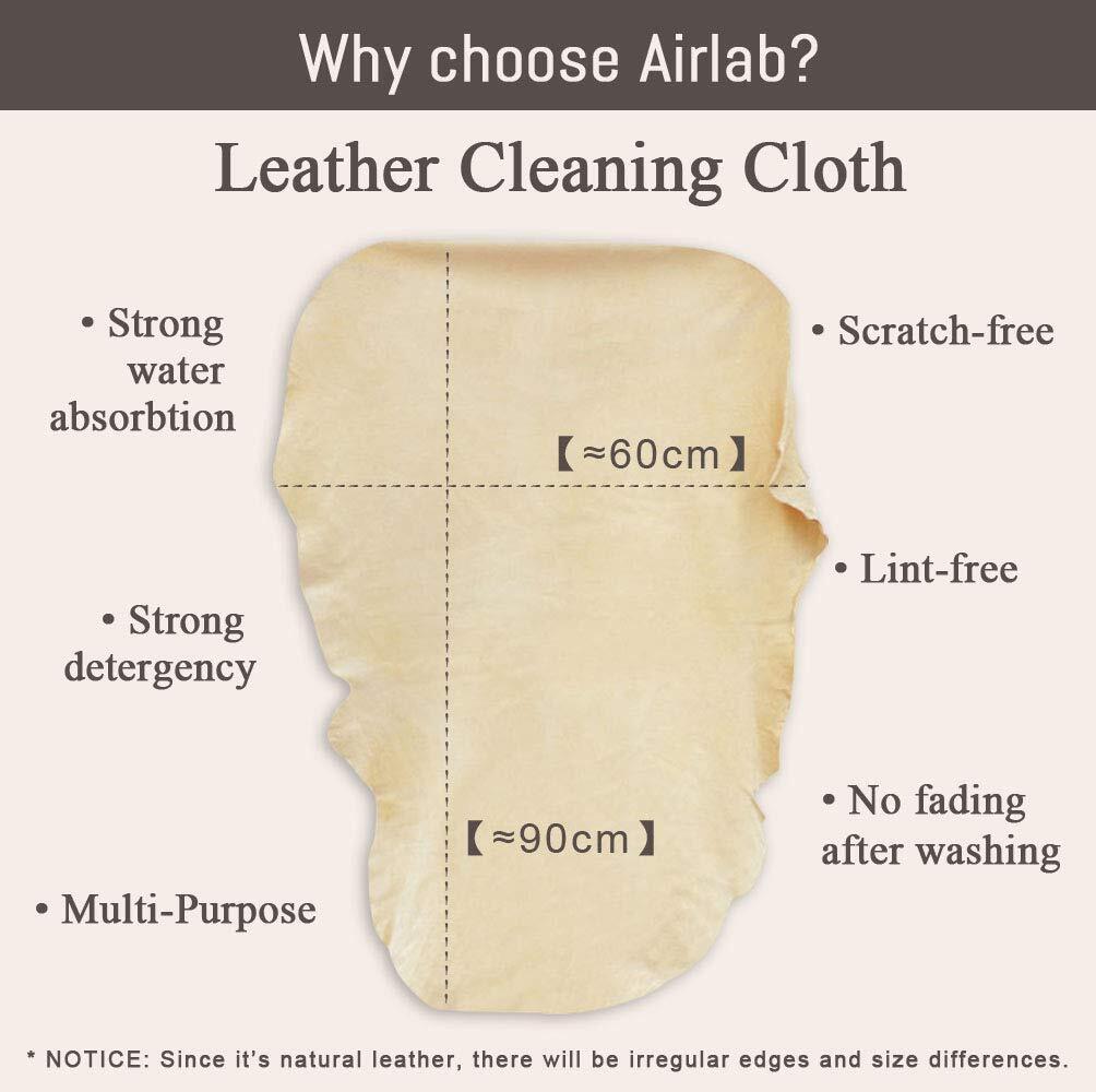 ya 5 8.7 Natural Chamois Leather Car Clean Washing Cloth Absorbent Drying Towel Universal