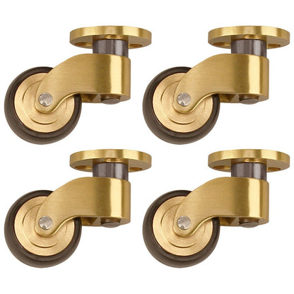 ya 26 Heavy Duty Brass Casters with 360 De Rotation Silent ings for Sofas