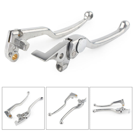 ya 8 5.26 for Yamaha FZ1 FZ6 FZ8 2001-2005 2002 2003 Aluminum Chrome Brake Clutch Levers
