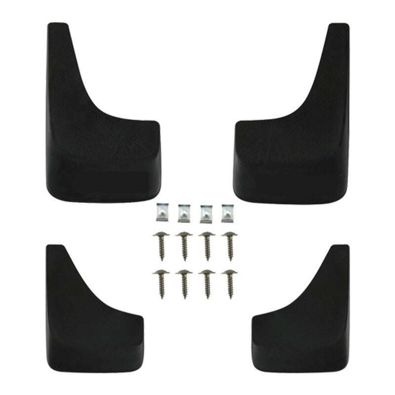 ya 5 8.7 4-piece set suitable for 2014-2018 for Chevrolet Solod front and rear molded splash guard black