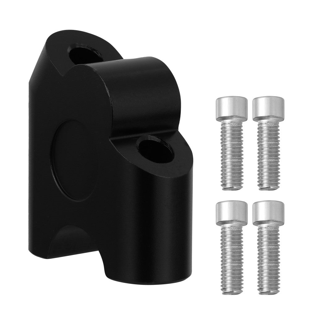 ya 5 8.7 1 Set Pivoting Motorcycle Handlebar Riser 22mm Handle Bar Clamp Mount Adapter