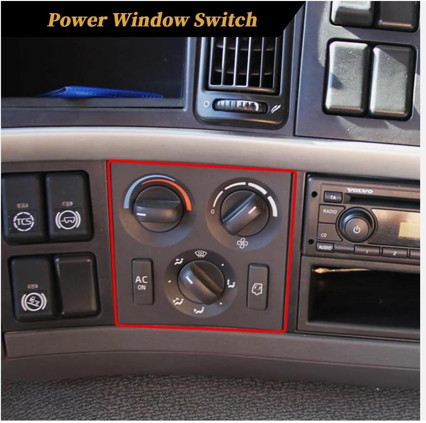 ya 11 10.28 A/C Climate Control Unit 12V 21326144/20511569 for Volvo Truck VNL 2003-202