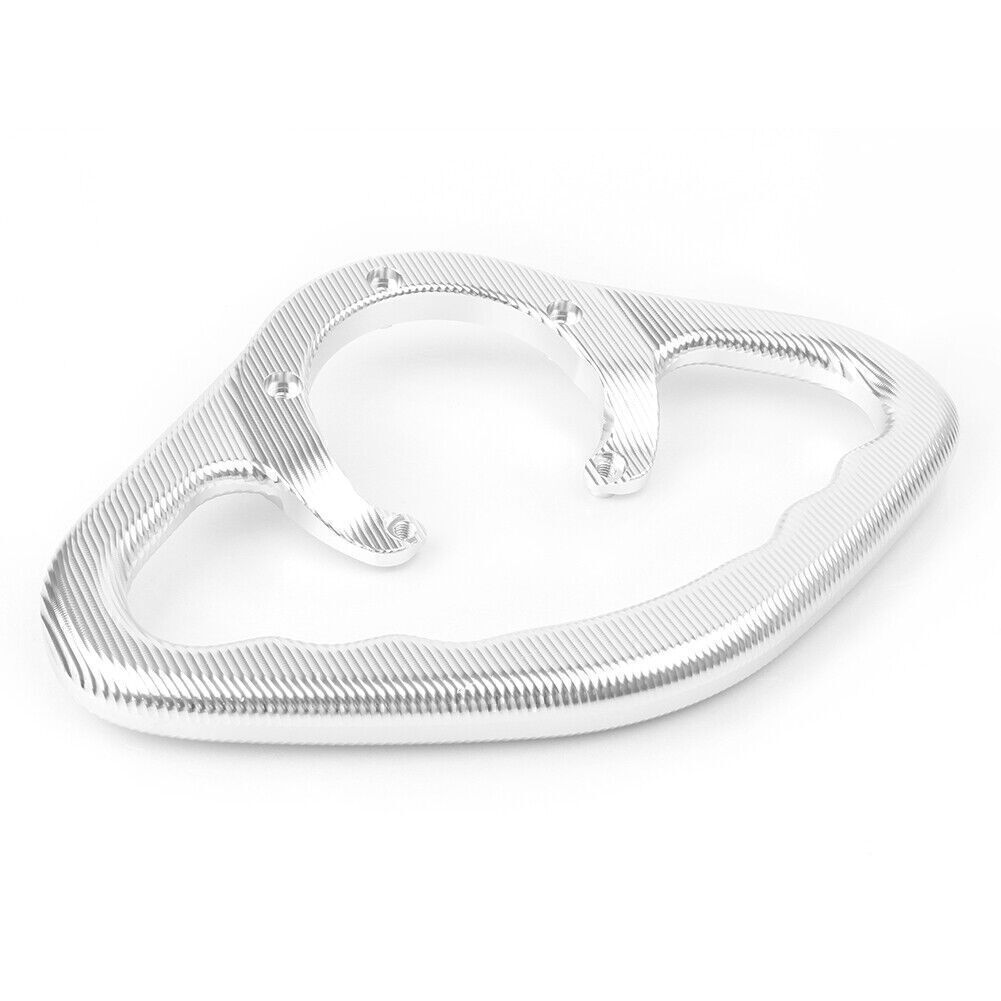 ya 5 8.7 Passenger Tank Hand Grab Handle Fit for Suzuki GSXR600 750 SV650 2004-2017 Silver