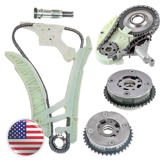 ya 10 5.28 Timing chain oil pump kit camshaft gear for BMW 328 428 528 X3 X5 2.0 N26 N20