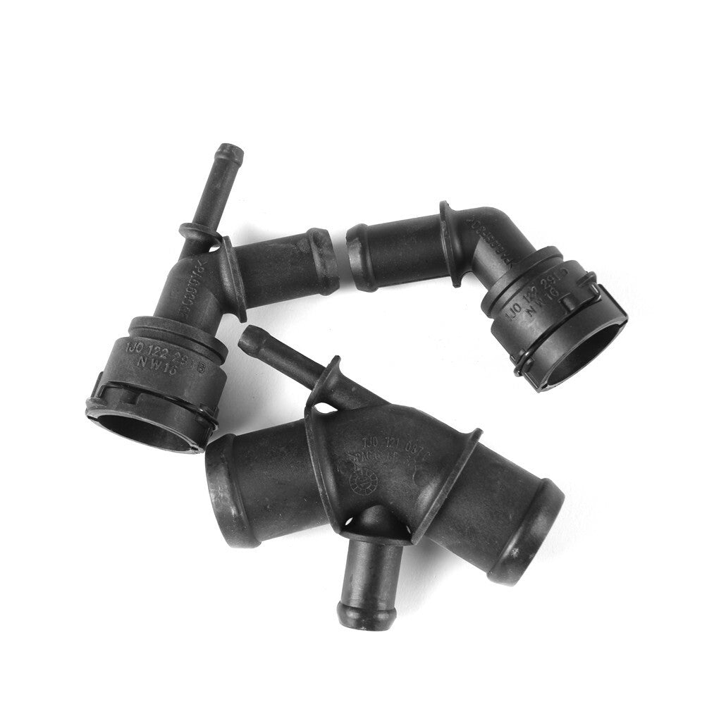 ya 5 8.7 3-Pack Coolant Hose Connector for VW Beetel for JETTA for Golf MK4 1.6L 1.8L 2.0L