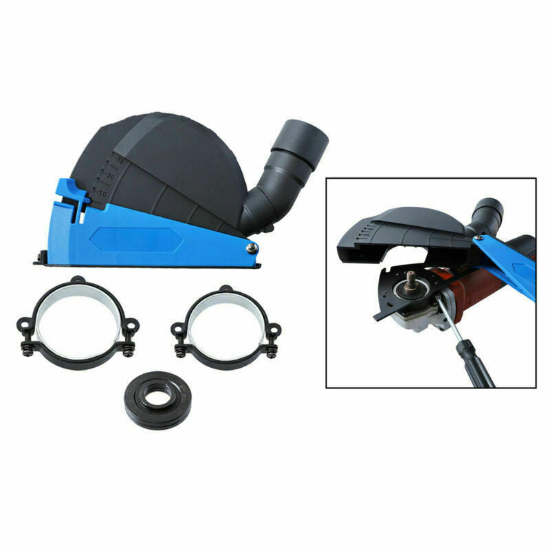 ya 17 5 inch Dust Collector Attachment Hood 100/125 Angle Grinder Dust Shroud
