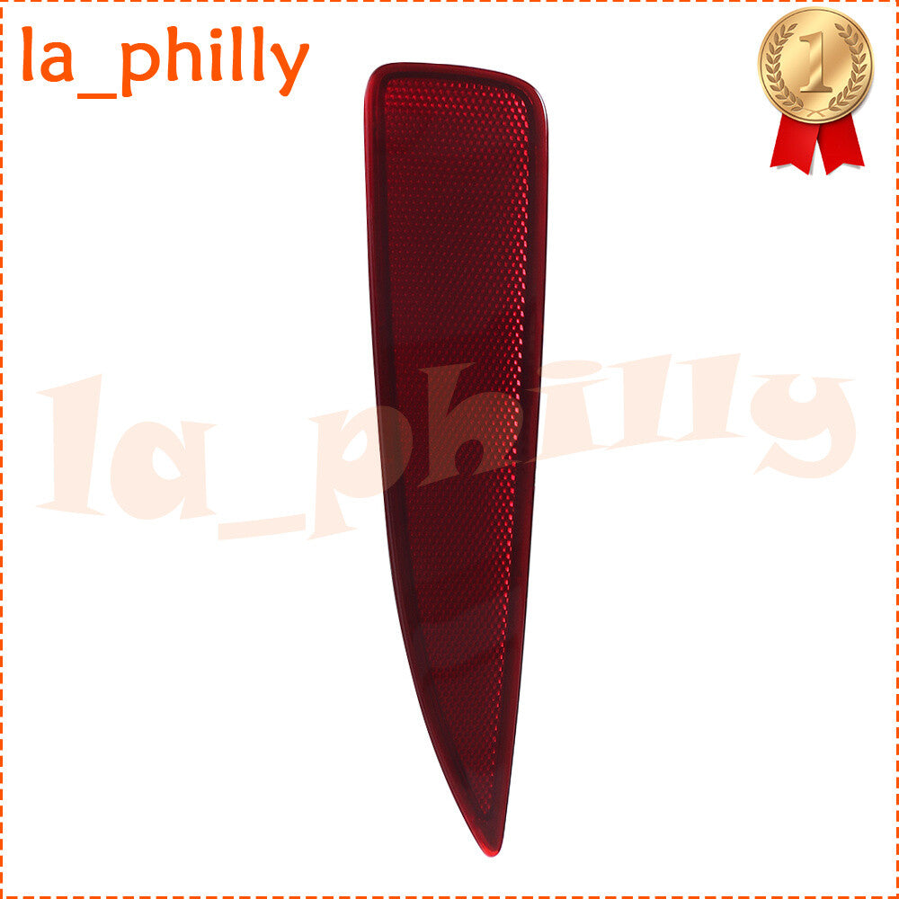 ya 27 6.18.2 Rear Right Bumper Reflector Side Marker Light Fit For 2012 2013 2014 Yaris Red