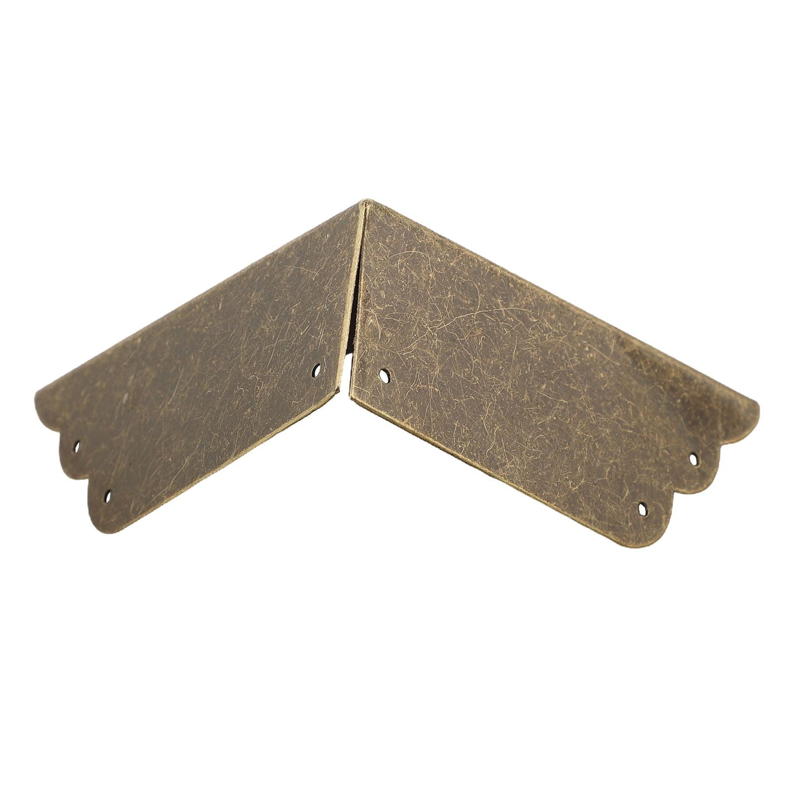 ya 26 Classic Design Corner Wrap Guards Antique Bronze Set of 4 for Furniture