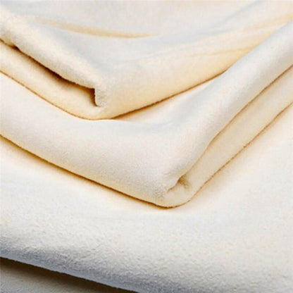 ya 5 8.7 1Pcs Natural Chamois Leather Car Dish Cleaning Drying Cloth Absorbent Wash
