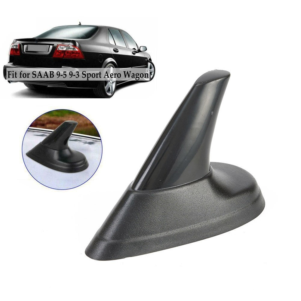 ya 3 6.25 for for Saab 9-3 9-5 93 95 ABS Plastic Black Look Fin Antenna Dummy Antenna