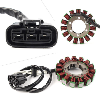 ya 5 8.7 Magneto Engine Generator Stator Coil for Kawasaki ZX636 ZX6R 2013-2017 14