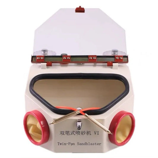 Dental Double Pen Sandblasting Machine Double Pen Metal Sandblasting Machine