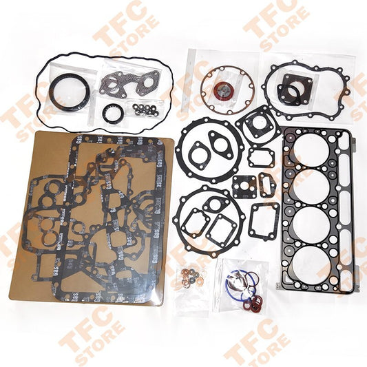 ya 27 7.2 V2403 Overhaul Gasket Kit Set with Head Gasket for Kubota Engine Full Gasket