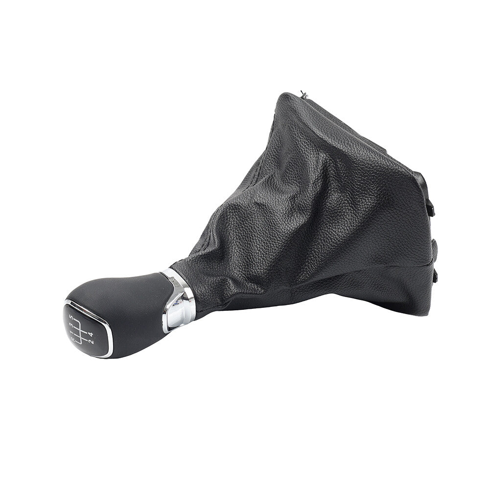ya 11 6.5 Manual Gear Shift Knob With Boot Cover Case Fit for Skoda Octavia A5 A6 2004-2012