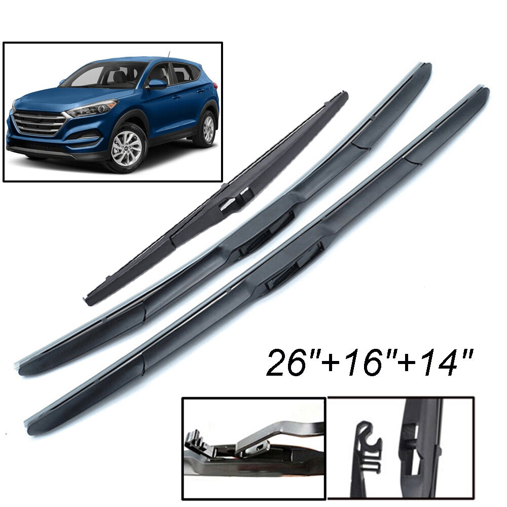 ya 5 8.7 Windshield wiper front + rear for Hyundai for Tucson MK3 for Toyota / for COROLLA wiper blade